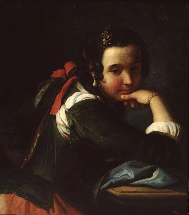 Ritratto di una attrice italiana - State Open, air Museum, Oranienbaum